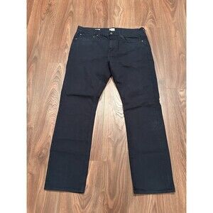 Men's Classic Black Chinos - Straight Fit